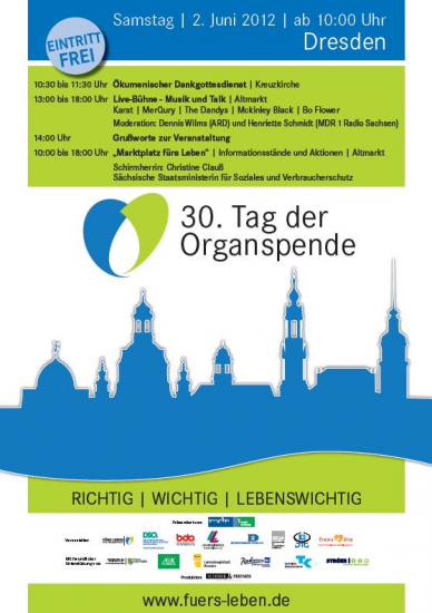 Tag der Organspende 2012